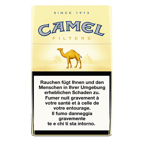 Farde de 10 paquets Camel de 20 unités
